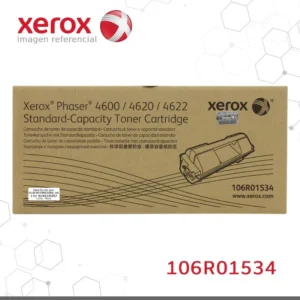 Toner Xerox 106R01534 Negro 13K Phaser 4600, 4620 Alta capacidad