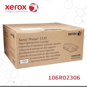Caja sellada tóner Xerox 106R02306 empaque original negro Phaser 3320