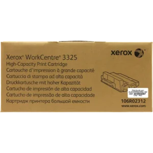 Caja original del tóner Xerox 106R02312 con etiqueta de seguridad
