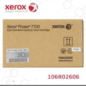 Toner Xerox 106R02606 Cian 4.5K Phaser 7100 Capacidad Estándar