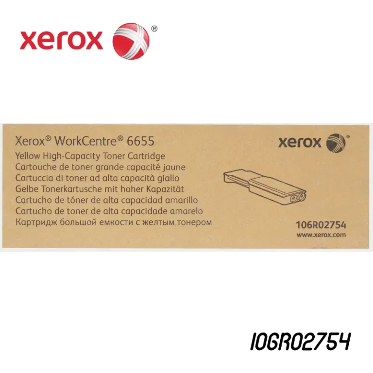 Toner Xerox 106R02754 Amarillo 7.5K Workcentre 6655 Alta capacidad