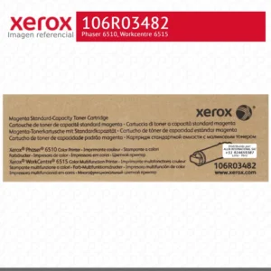 Toner Xerox 106R03482 Magenta 1K Phaser 6510, Workcentre 6515 Capacidad Estándar