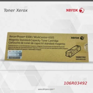 Toner Xerox 106R03492 Negro 5.5K Phaser 6510, Workcentre 6515 Surge Metered