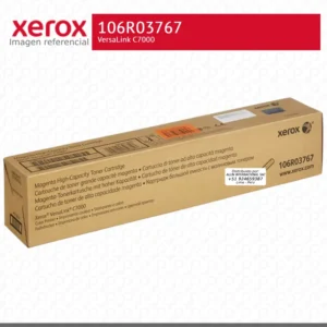 Toner Xerox 106R03767 Magenta 10K VersaLink C7000 Alta capacidad