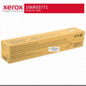 Toner Xerox 106R03771 Magenta 3K VersaLink C7000 Capacidad estandar