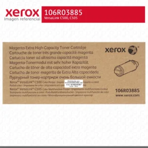 Toner Xerox 106R03885 Magenta 9K VersaLink C500, C505 Extra Alta Capacidad