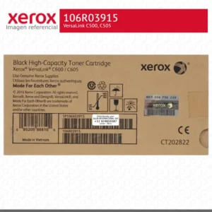 Toner Xerox 106R03915 Negro 10.1K VersaLink C600, C605 Alta Capacidad