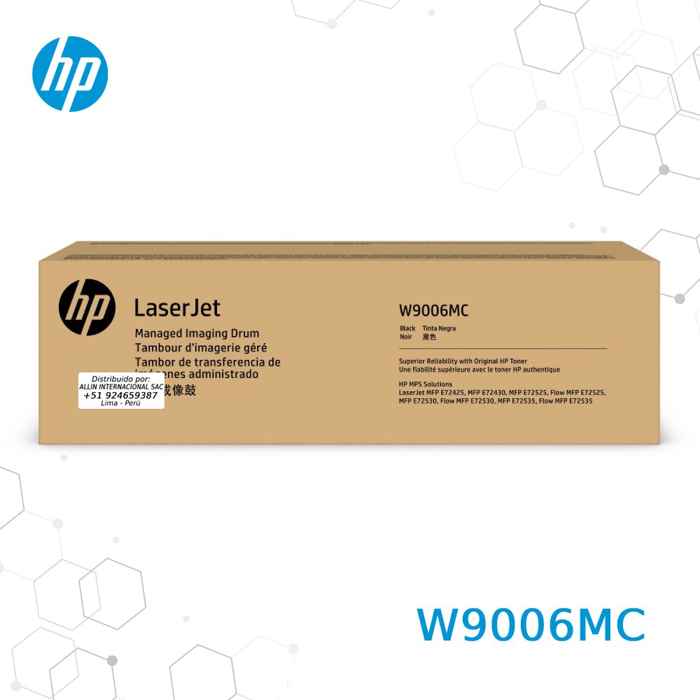 Unidad De Imagen HP W9006MC Negro