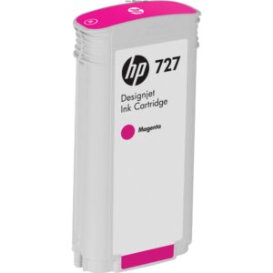 Cartucho de Tinta HP 727 Magenta B3P20A 130Ml