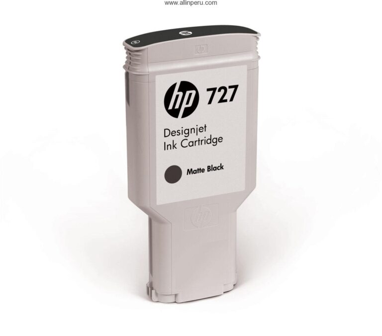 Cartucho de Tinta HP 727 Negro Matte C1Q12A, 300ML