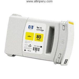 Tinta HP® 80 Yellow C4873A, 175-ML