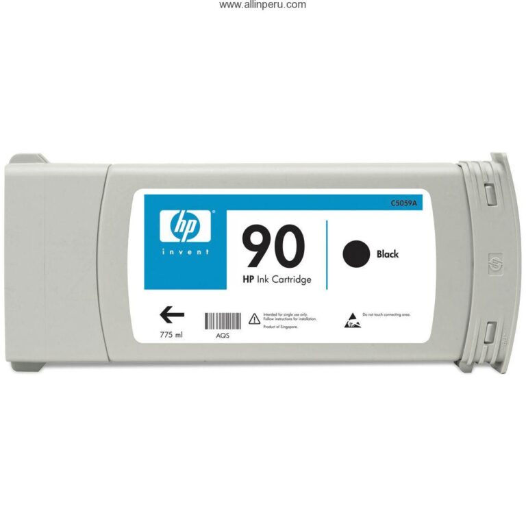 Tinta HP® 90 Negro C5059A, 775-Ml