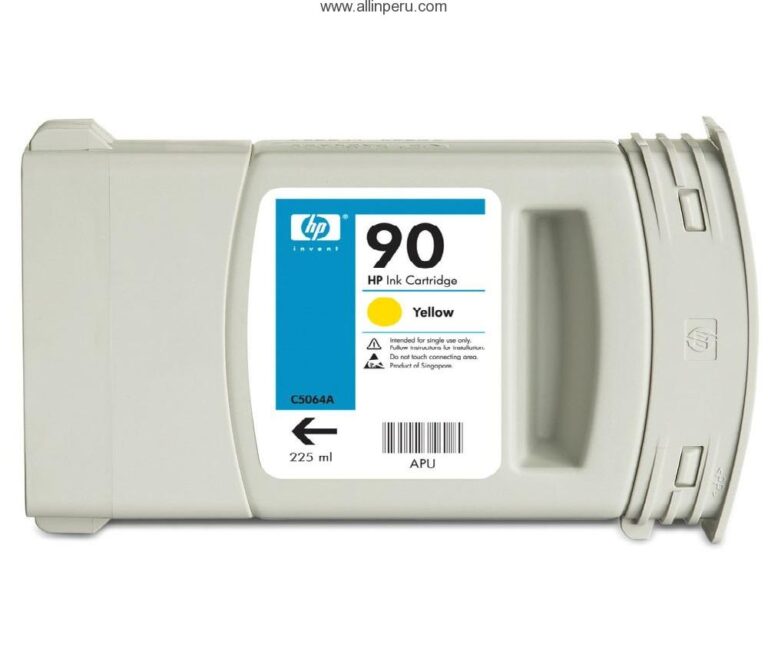 Tinta HP® 90 Yellow C5064A, 225-Ml