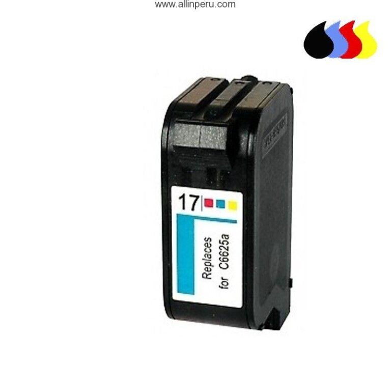 Tinta HP® 17 Tricolor C6625A, 480 Páginas