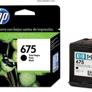Tinta HP® 675 Negro CN690AL, 600 Páginas