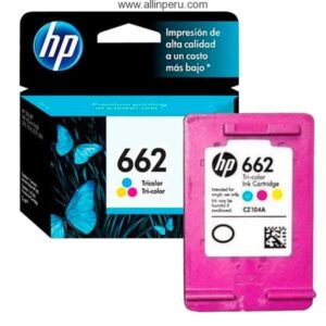 Tinta HP® 662 Tricolor CZ104AL, 100 Páginas