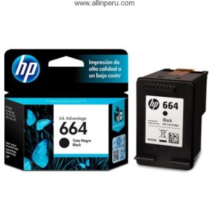 Tinta HP 664 Negro F6V29AL, 120 Páginas