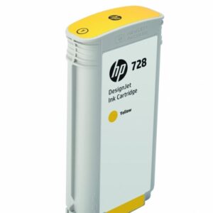 Cartucho de Tinta HP 728 Yellow F9J65A, 130-Ml