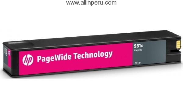 Tinta HP® 981X Magenta L0R10A, 10.000 Páginas