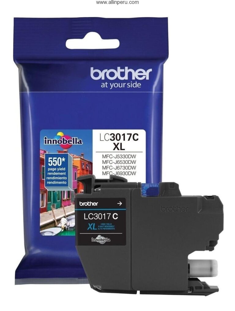 Tinta Brother LC-3017C Cyan, 550 Paginas