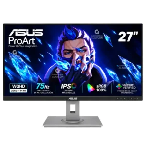 monitor ASUS ProArt PA278QV 27 pulgadas WQHD profesional