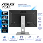 monitor ASUS ProArt PA278QV vista posterior VESA conectividad