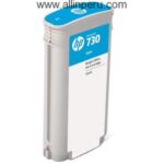 Cartucho de Tinta HP 730 Cyan P2V62A, 130-Ml