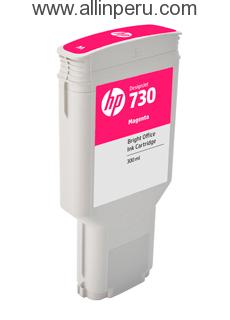 Cartucho de Tinta HP 730 Magenta P2V69A, 300ML