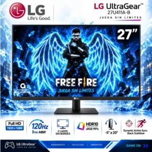 Monitor LG UltraGear 27U411A-B 27 IPS 120Hz
