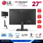 Monitor LG UltraGear 27U411A-B 27 parte de atras