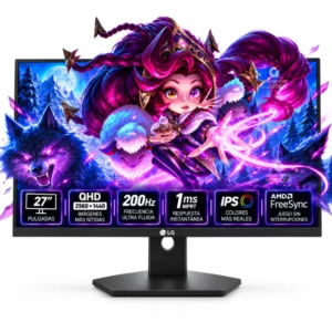 monitor gamer LG UltraGear 27G610A-B 27 pulgadas QHD 200Hz