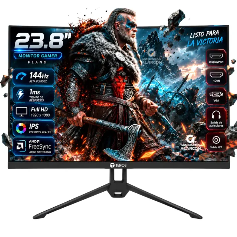 Monitor gaming TEROS TE-2417S 23.8 pulgadas IPS 144Hz