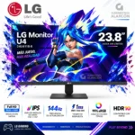 monitor LG 24U411B-B diseño ultradelgado sin bordes