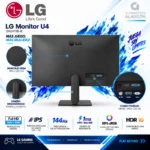 monitor LG 24U411B-B vista posterior conectividad HDMI
