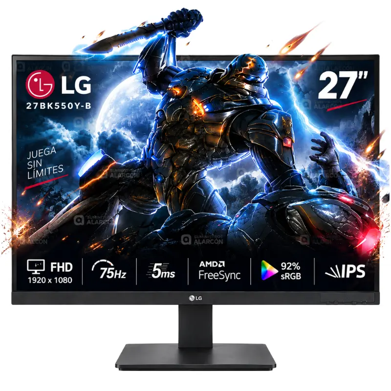 Monitor LG Business 27BK550Y-B Monitor LG 27BK550Y-B de 27 pulgadas IPS Full HD