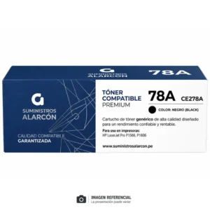 Toner 78A compatible CE278A negro