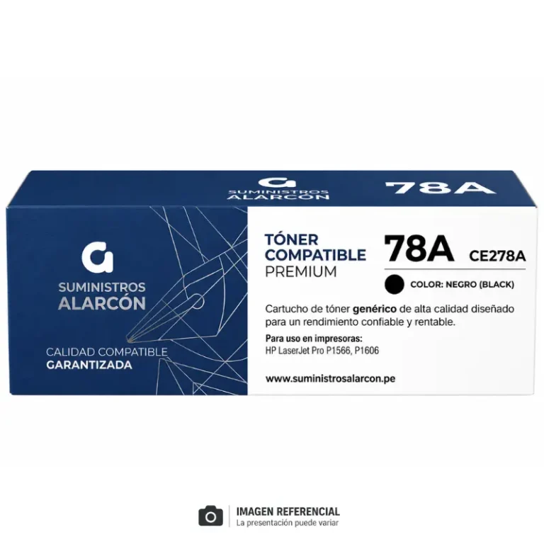 Toner 78A compatible CE278A negro