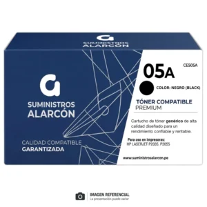 Toner HP 05A compatible CE505A negro