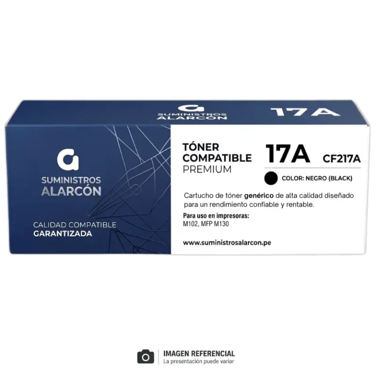 Toner HP 17A compatible CF217A negro