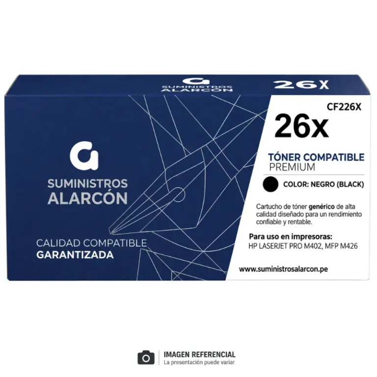 Toner HP 26X compatible CF226X negro