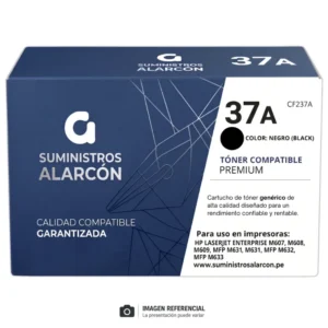 Toner HP 37A compatible CF237A negro