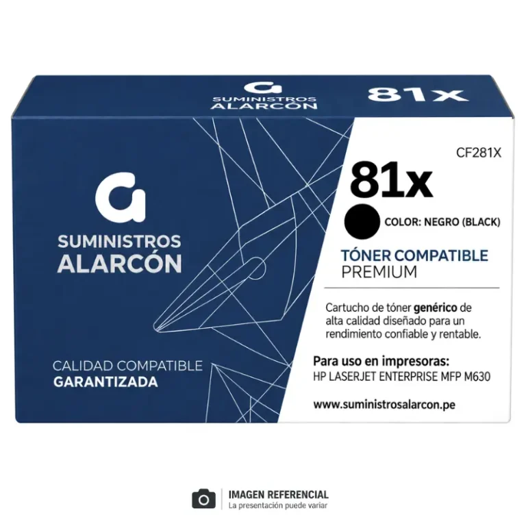 Toner HP 81X compatible CF281X negro