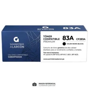 Toner HP 83A compatible CF283A negro