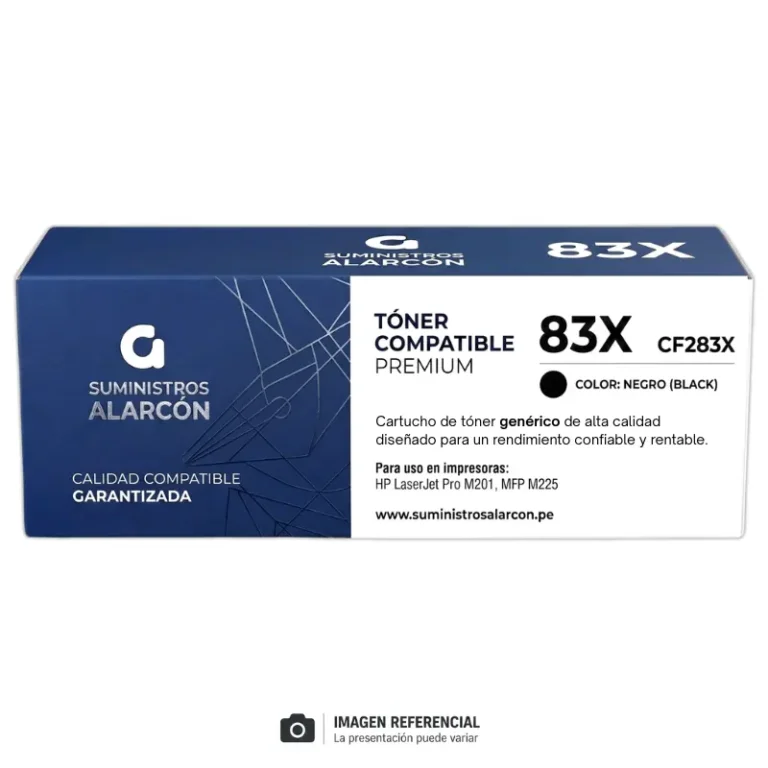 Toner HP 83X compatible CF283X negro