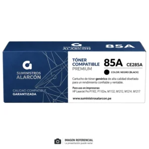 Toner HP 85A compatible CE285A negro